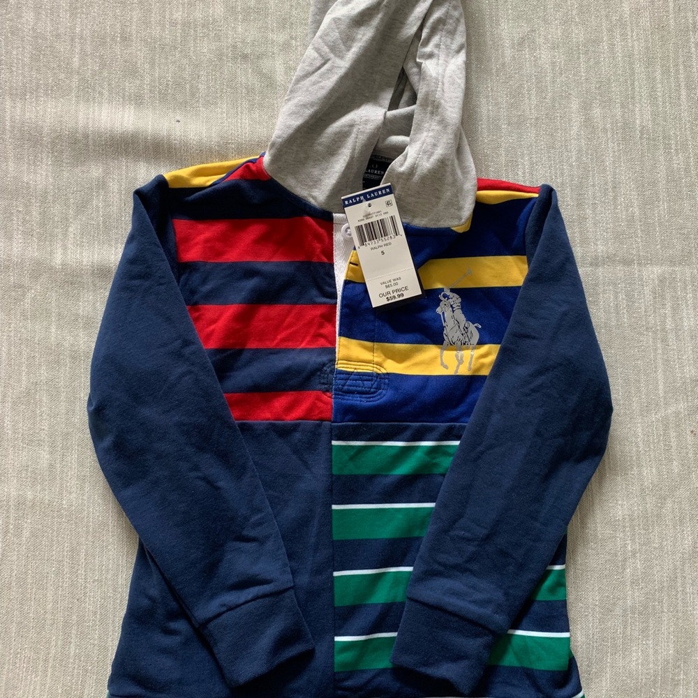 Kids Ralph Lauren Hoodie Polo